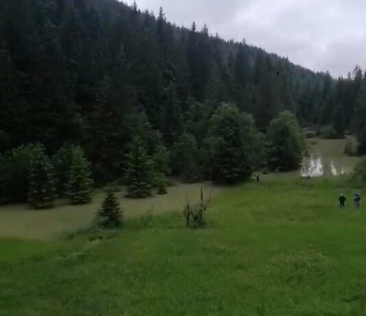 Из-за стихии в Ивано-Франковской области образовалось озеро