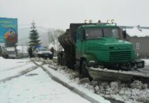 На Ивано-Франковщину вернулась зима