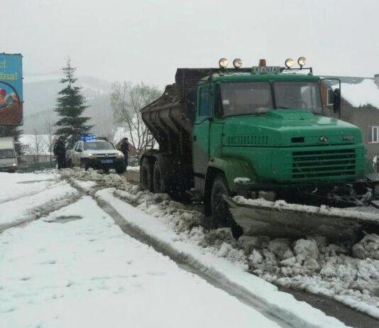 На Ивано-Франковщину вернулась зима