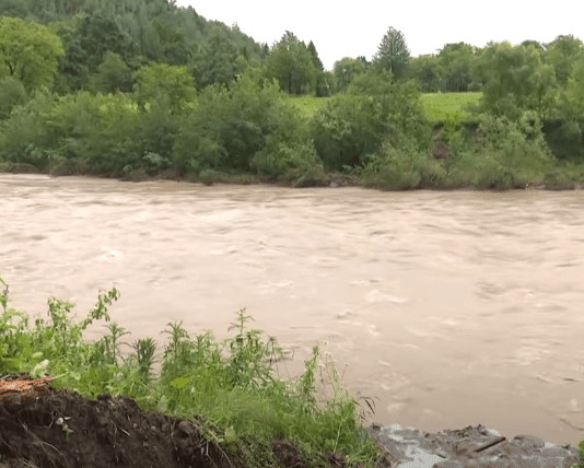 Дожди заливают Прикарпатье. Франковск под угрозой затопления?